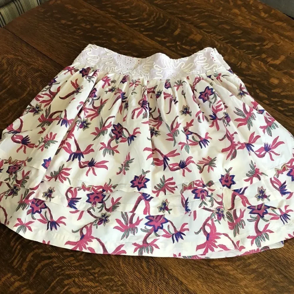 Anthropologie Viola full skirt
